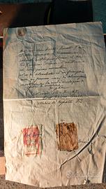 Documenti storici periodo WW2 