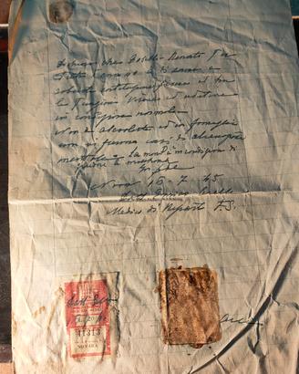 Documenti storici periodo WW2 