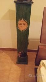 porta CD in legno etnico vintage 