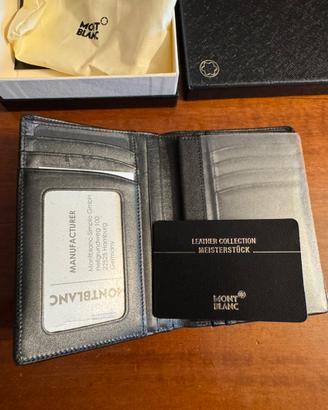 Portafogliob Montblanc in vera pelle.  Originalids