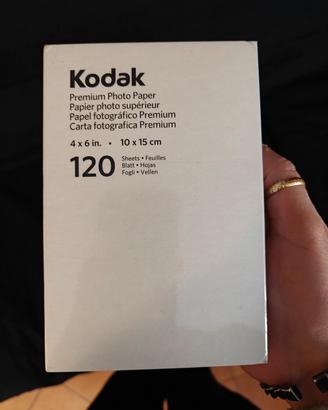 Carta fotografica Kodak 