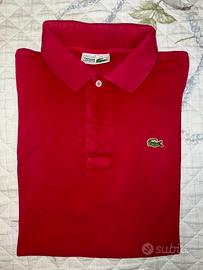 Polo Lacoste taglia 5 magenta