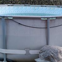 Piscina tonda fuoriterra Bestway USATA + Accessori