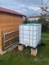Cisterna per recupero acqua