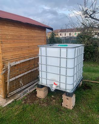 Cisterna per recupero acqua
