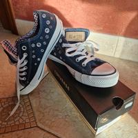 Converse CT Eyelet Cuff OX Denim  womens taglia 39