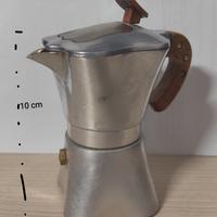 Caffettiera Moka Vintage "Samantha" in Alluminio 