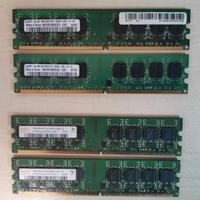 4GB(4x1GB)2kit Samsung-Hynix DDR2-667 RAM PC2-5300