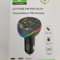 lettore FM per auto trasmettitore bluetooth 