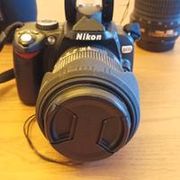 Nikon reflex D60 + 2 obiettivi e accessori