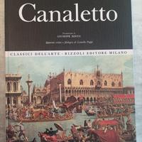 classici dell'arte Rizzoli l'opera del Canaletto 