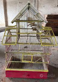 Gabbia per Uccelli Vintage Stile Shabby Chic
