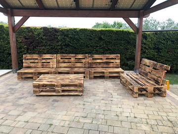 Divano pallet sofà