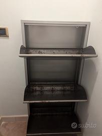 Scarpiera in metallo