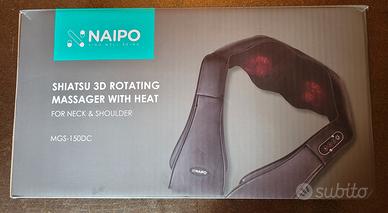 Massaggiatore shiatsu per collo, spalle ecc ..