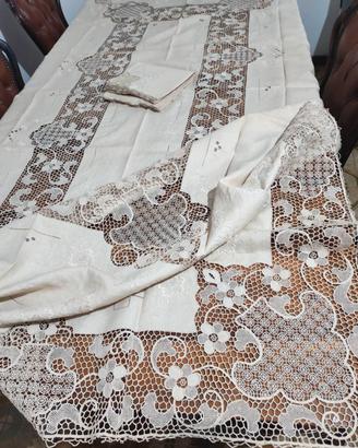 tovaglia lino stile Burano 