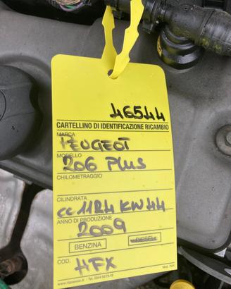 CAMBIO MANUALE COMPLETO PEUGEOT 206 Plus Berlina H