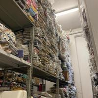 Stock merceria e accessori per abbigliamento