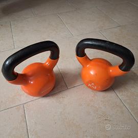 2 Kettlebell gommate dal 8kg