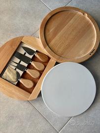 Tagliere Tognana con set per formaggi.