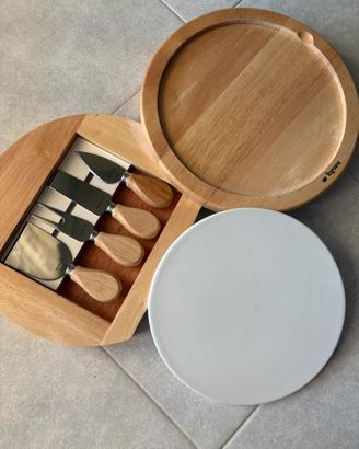 Tagliere Tognana con set per formaggi.