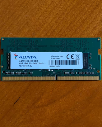 RAM ADATA 4GB DDR4 2400MHz SO-DIMM Laptop PC4-2400