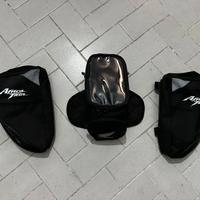 Borse laterali e borsa serbatoio honda