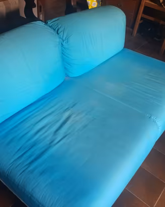 Duo Divano 2 posti e divano-letto tessuto arruzzo