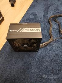 Alimentatore Corsair TX550M 550W – 80+ Gold – Semi