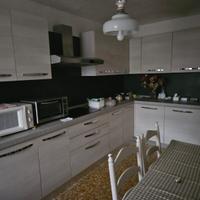 Cucina con piano a induzione