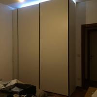 Armadio camera da letto con scarpiera