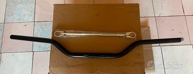 Manubrio motocross/pitbike nero 22mm