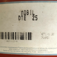 Olio idraulico Mobil DTE 25