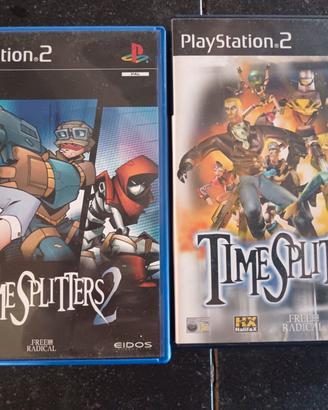 TimeSplitters 1 e 2. PS2