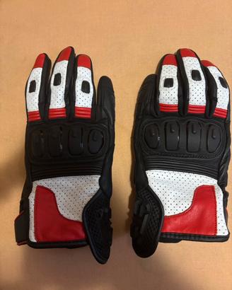 Guanti moto in pelle taglia M