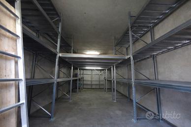 scaffalature con soppalco 