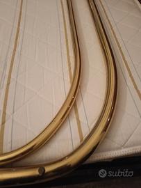 Struttura letto in Ottone matrimoniale