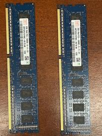 2×2GB (4GB) RAM DDR3 ECC PC3‑10600E
