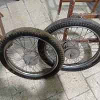 ruote 2.50-18 x moto d epoca