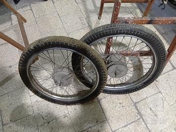 ruote 2.50-18 x moto d epoca