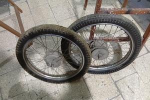 ruote 2.50-18 x moto d epoca