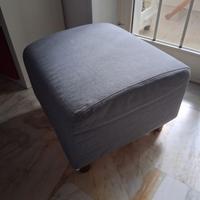 puff di colore grigio chiaro