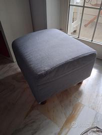 puff di colore grigio chiaro