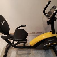 Cyclette Diadora con schienale.