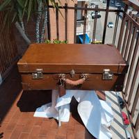 Valigia in cuoio artigianale