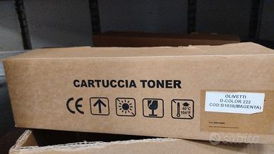 Toner Olivetti d colori 222 magenta