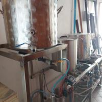 impianto produzione birra artigianale 60L