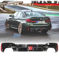 DIFFUSORE BMW G30 G31 LOOK M5 CS NERO LUCIDO