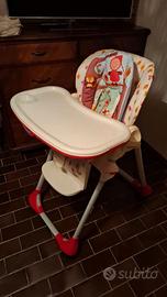 Seggiolone chicco regolabile