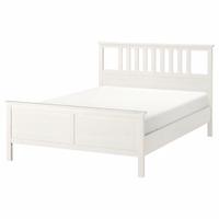HEMNES Struttura letto + Materasso